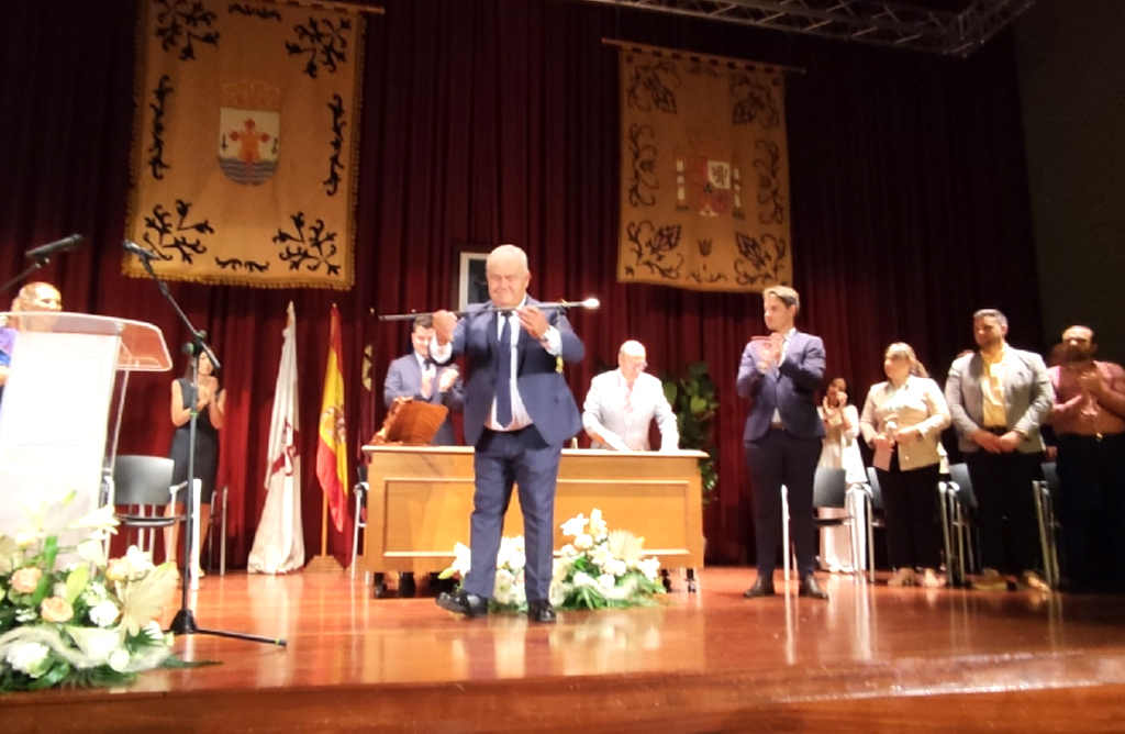 Juan Pagán Sánchez ya es el nuevo alcalde de Totana para la legislatura 2023/2027